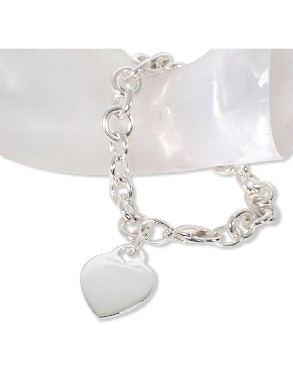 Tiffany & Co 925 Heart Tag Bracelet